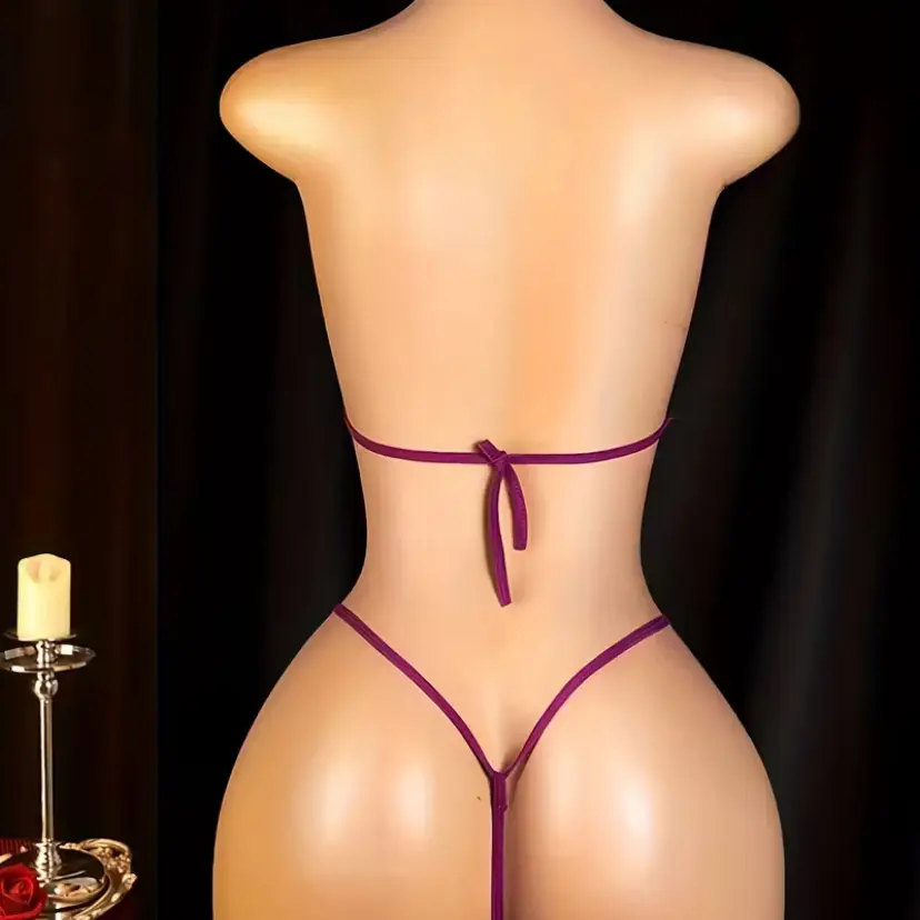 Body Sexy para Mujer con Detalles Morados's photo #2