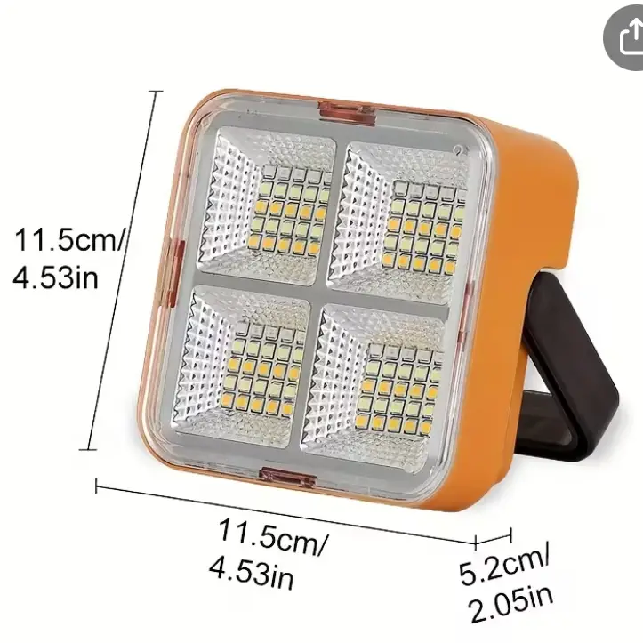 Linterna LED Multifuncional Recargable por Energía Solar y USB - Portátil's photo #1