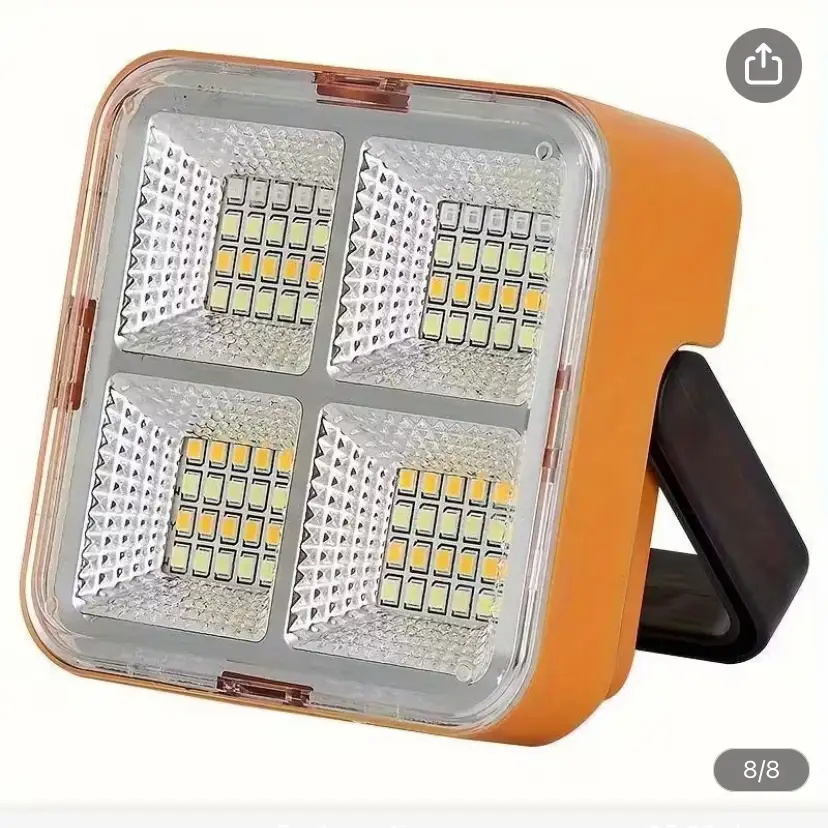 Linterna LED Multifuncional Recargable por Energía Solar y USB - Portátil's photo #1