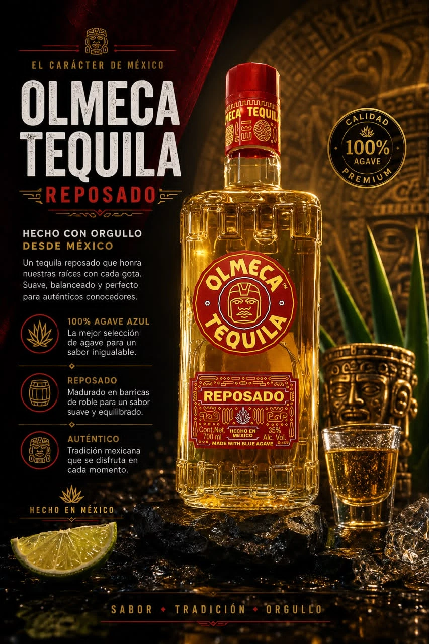 OLMECA TEQUILA. REPOSADO's foto | Sex Electric |  BizneCubano