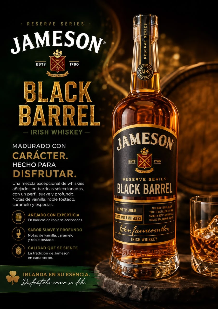 JAMESON. BLACK BARREL's foto | Sex Electric |  BizneCubano